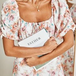 Style Box Nelina Dress - White Floral