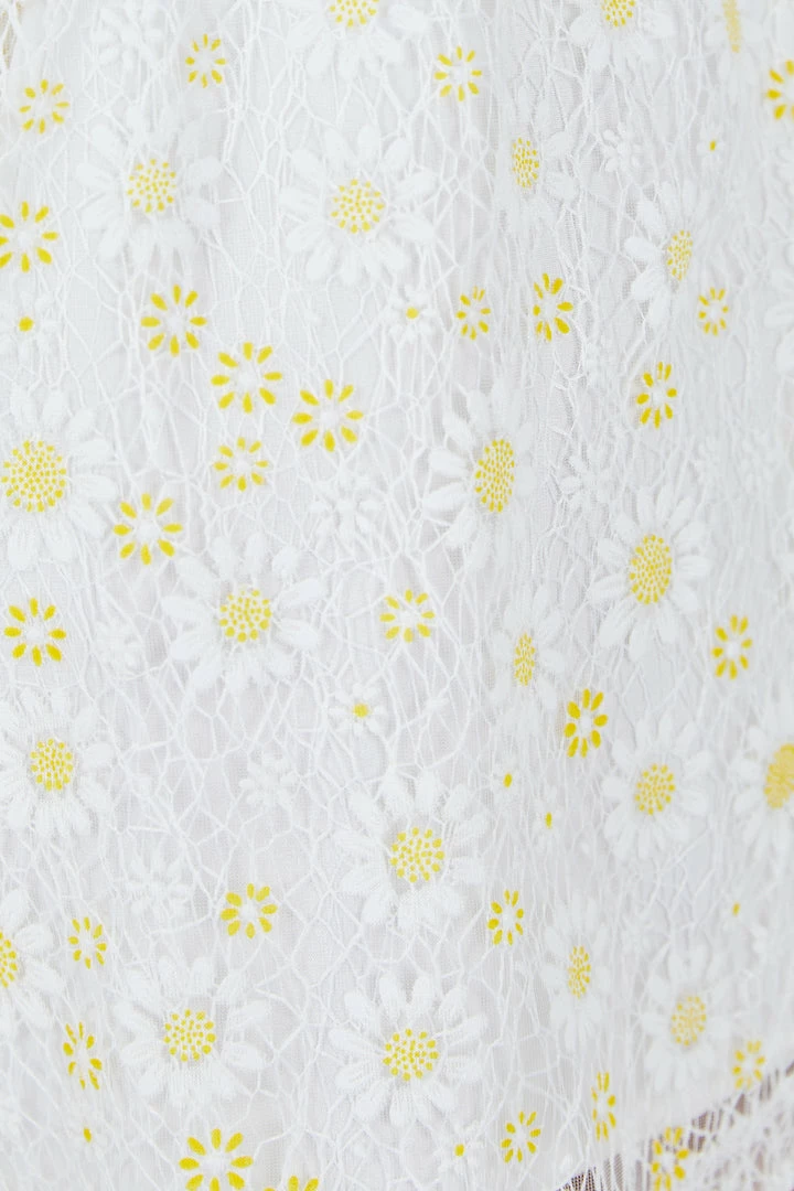 Evermore Fashion CLOTHING Braden Playsuit - White Floral 8 Evermore Fashion CLOTHING Braden Playsuit - White Floral