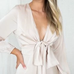 Esther Luxe Bryleigh Dress - Champagne