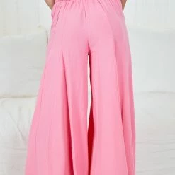 WeLove Fashion CLOTHING Elanor Pants - Pink