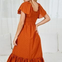 WeLove Fashion Kilian Dress - Tan