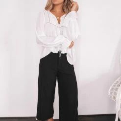 Spicy Sugar Emma Top - White CLOTHING 9 Spicy Sugar Emma Top - White CLOTHING