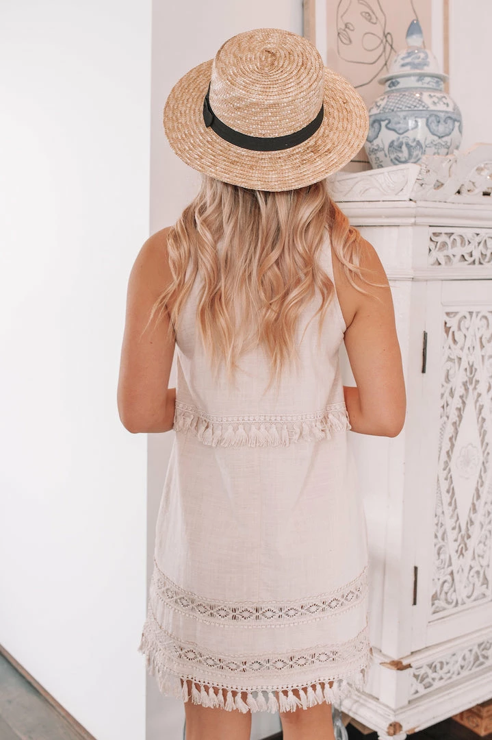 Sassy Hills Fashion CLOTHING Ariana Dress - Beige 4 Sassy Hills Fashion CLOTHING Ariana Dress - Beige