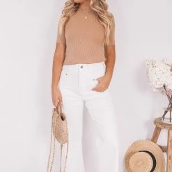 Sunny Girl CLOTHING Micah Top - Camel