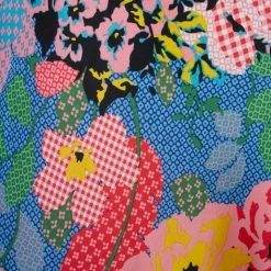 Qtrend Fashion PTY LTD CLOTHING Karago Dress - Blue Print