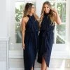 Esther Luxe Amaryllis Dress - Navy 1 Esther Luxe Amaryllis Dress - Navy