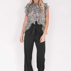 Style State Maliyah Pants - Black CLOTHING