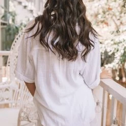 Desire Fraise Top - White