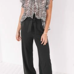 Style State Maliyah Pants - Black CLOTHING