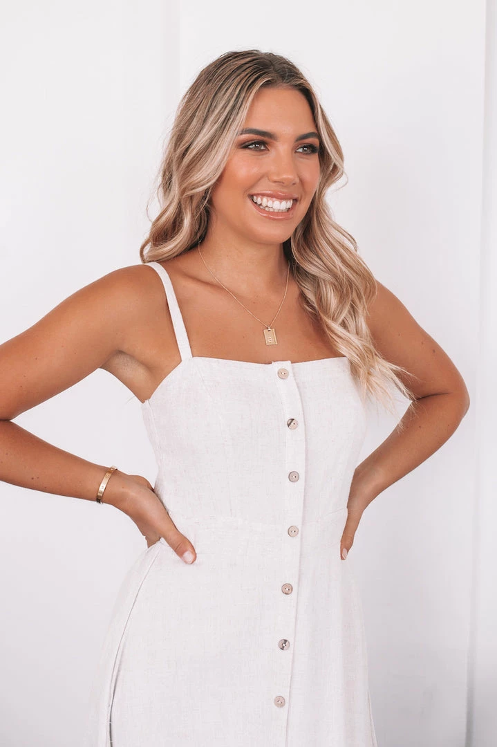 Style Box CLOTHING Lindsay Dress - Beige 3 Style Box CLOTHING Lindsay Dress - Beige