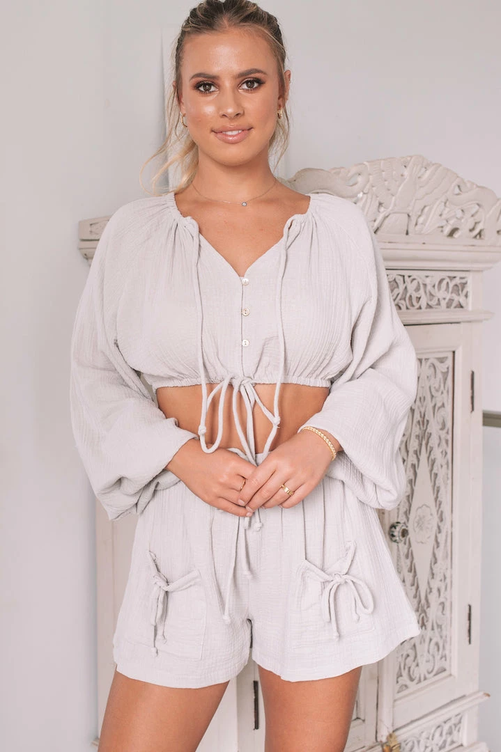 Valeria Stace Top - Grey 6 Valeria Stace Top - Grey