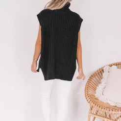 YH & Co (Chloe Yip) Emmeline Knit - Black CLOTHING 11 YH & Co (Chloe Yip) Emmeline Knit - Black CLOTHING