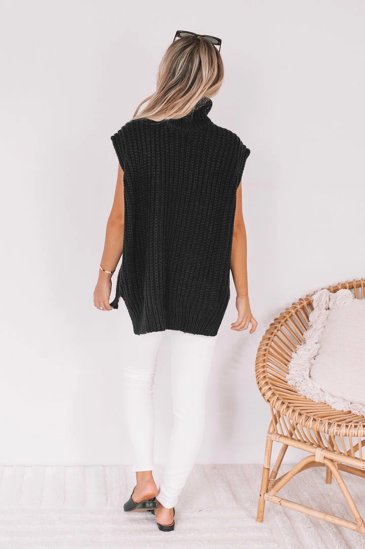YH & Co (Chloe Yip) Emmeline Knit - Black CLOTHING 6 YH & Co (Chloe Yip) Emmeline Knit - Black CLOTHING
