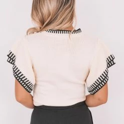 YH & Co (Chloe Yip) CLOTHING Nicolette Knit - Off White