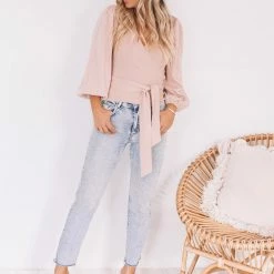 Spicy Sugar Rosanella Top - Blush CLOTHING 10 Spicy Sugar Rosanella Top - Blush CLOTHING