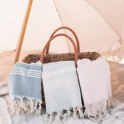 Alibaba Accessories Turkish Towel - Dark Blue