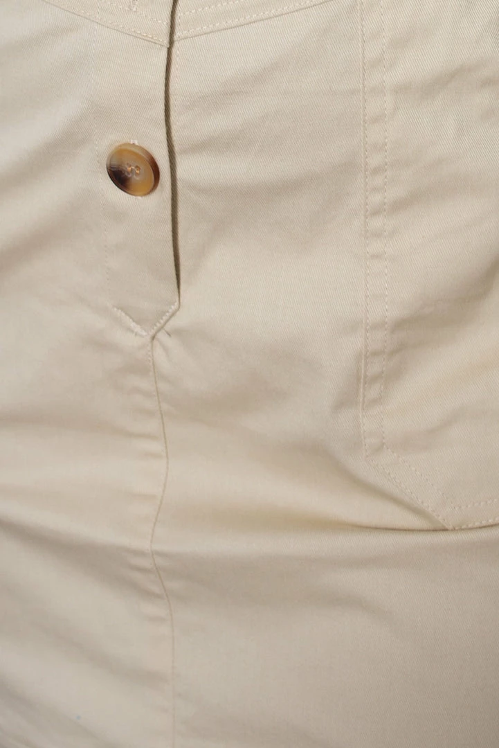 Sunny Girl Campaign Dress - Beige 7 Sunny Girl Campaign Dress - Beige