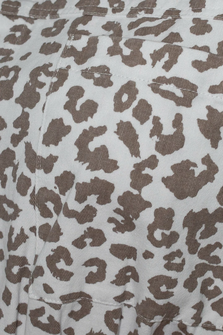 Sunny Girl Lorraine Playsuit - Leopard Print CLOTHING 7 Sunny Girl Lorraine Playsuit - Leopard Print CLOTHING