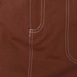 Into Fashion CLOTHING Bibliotec Skirt - Chocolate