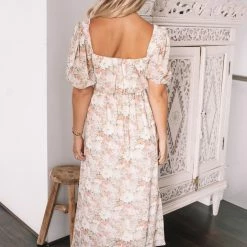 Pink Diamond Averie Dress - Floral Print