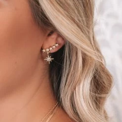 Your Accessory Shop Ayla Star Earrings - Gold