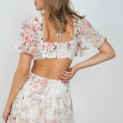 Evermore Fashion Jordi Dress - White Floral