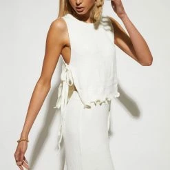 SNDYS CLOTHING Primrose Knit Set - White