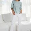 Souvere CLOTHING Aceline Jeans - White