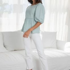 Souvere CLOTHING Aceline Jeans - White