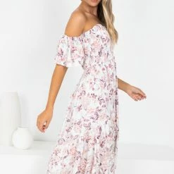 YH & Co (Chloe Yip) CLOTHING Rally Dress - White Floral