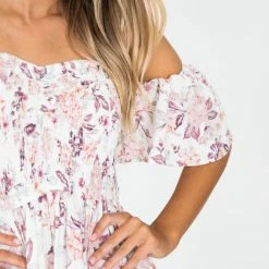 YH & Co (Chloe Yip) CLOTHING Rally Dress - White Floral