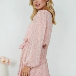 HQ Fashion Valdez Dress - Blush Print 10 HQ Fashion Valdez Dress - Blush Print