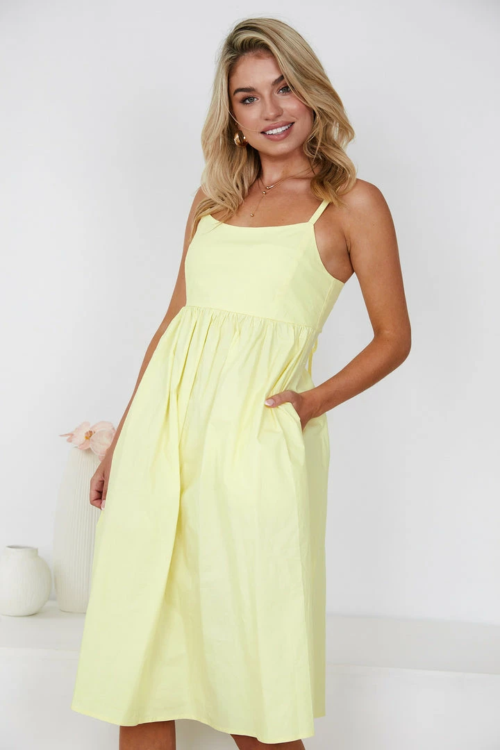 Bubblegum Clothing Rigga Dress - Yellow 3 Bubblegum Clothing Rigga Dress - Yellow