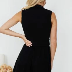 Desire Zaniya Playsuit - Black