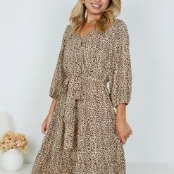 HQ Fashion Nguyen Dress - Leopard Print