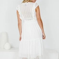 Paper Heart CLOTHING Dalton Dress - White 9 Paper Heart CLOTHING Dalton Dress - White