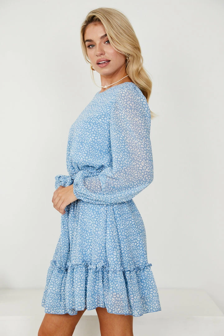 HQ Fashion Valdez Dress - Blue Print 5 HQ Fashion Valdez Dress - Blue Print