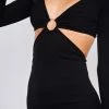 Into Fashion CLOTHING Brina Dress - Black 2 Into Fashion CLOTHING Brina Dress - Black