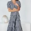Reverse CLOTHING Lolicia Set - Black Gingham 1 Reverse CLOTHING Lolicia Set - Black Gingham