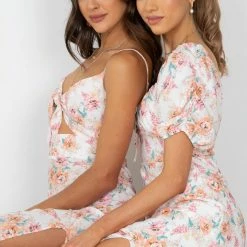 Style Box Nelina Dress - White Floral