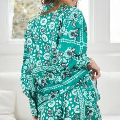 Reverse Delicia Set - Emerald Print