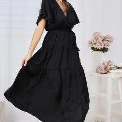 Esther The Label Given Dress - Black CLOTHING