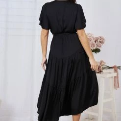 Esther The Label Given Dress - Black CLOTHING