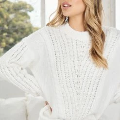 HQ Fashion Karissa Knit - White