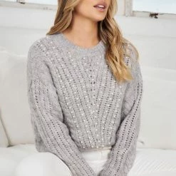HQ Fashion Karissa Knit - Grey