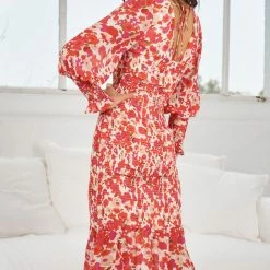 Wild Ginger Juanita Dress - Beige Floral