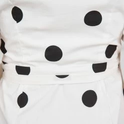 Wild Ginger CLOTHING Judi Dress - White Spot