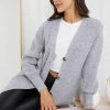HQ Fashion CLOTHING Liselotte Cardigan - Grey