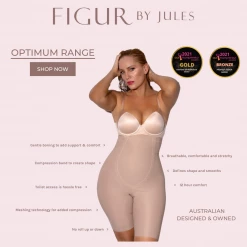 FIGUR BY JULES CLOTHING Ultimate Shapewear Shorts - Nude Tall