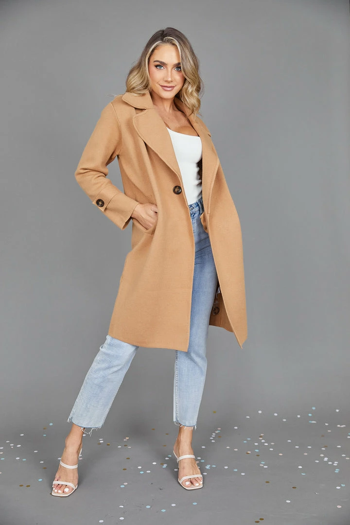 Sunny Girl Fireplace Coat - Camel 7 Sunny Girl Fireplace Coat - Camel
